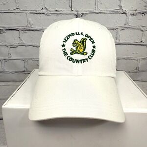 122nd US Open The Country Club USGA Member Strapback Hat Ahead White Classic Fit
